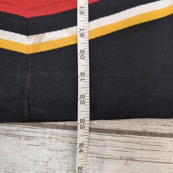 CCM Calgary Flames Youth Hockey Jersey Red/Black – Autographed S/M - Picture 11 of 12